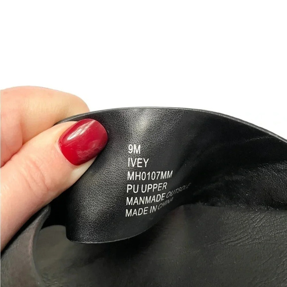 NEW MIA Ivey Platform Criss Cross Sandals - Picture 4 of 5